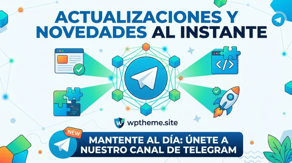 ​¡Únete a nuestro canal oficial de Telegram y enterate de todas nuestras novedades y actualizaciones!